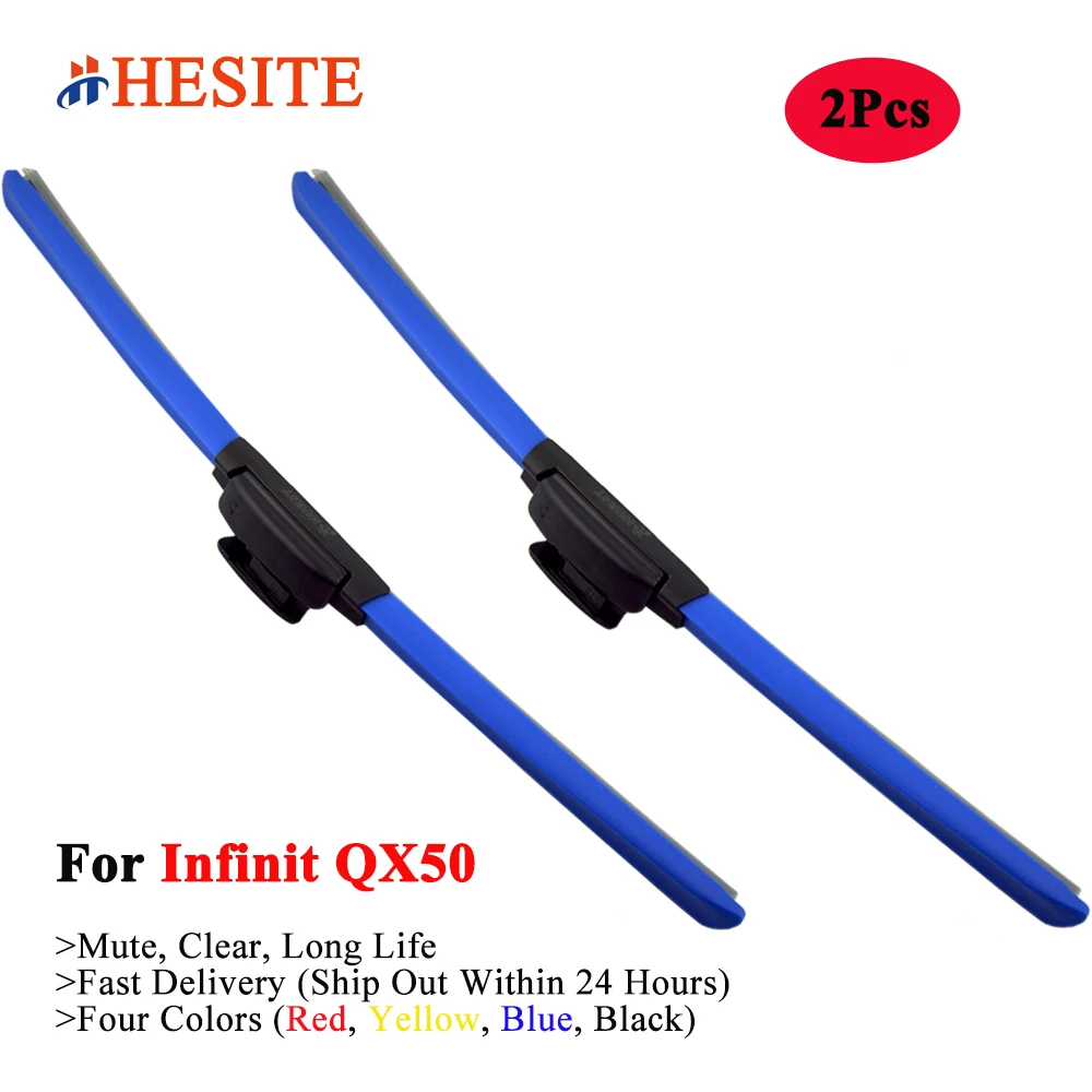 HESITE Colorful Wiper Blades For Infiniti QX50 Lease AWD Accessories 2014 2016 2017 2018 2019 2020 2021 Black Blue Hybrid Wipers
HESITE Colorful Wiper Blades For Infiniti QX50 Lease AWD Accessories 2014 2016 2017 2018 2019 2020 2021 Black Blue Hybrid Wipers