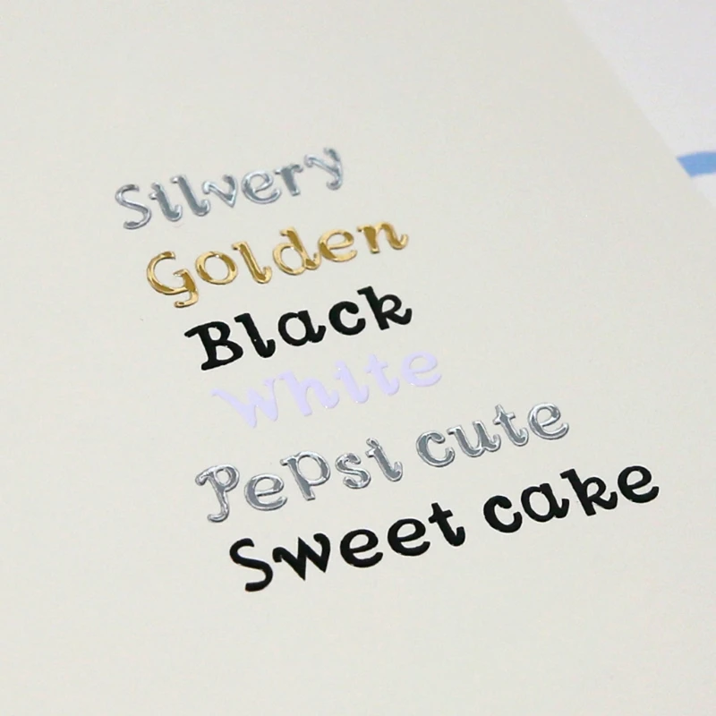 Glitter English Letter Stickers Self-Adhesive Metal Stickers 26 Bronzing Letters Stickers DIY Decoration A-Z Stickers
Glitter English Letter Stickers Self-Adhesive Metal Stickers 26 Bronzing Letters Stickers DIY Decoration A-Z Stickers
