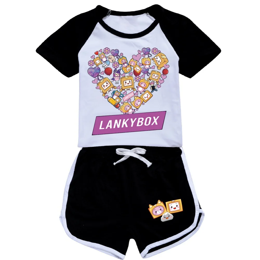 New Funny Lankybox Print Summer Baby Girl Clothes Children's Tops Boys and Girls T-shirts Toddler Fitness Casual Beach Swimwear
New Funny Lankybox Print Summer Baby Girl Clothes Children's Tops Boys and Girls T-shirts Toddler Fitness Casual Beach Swimwear