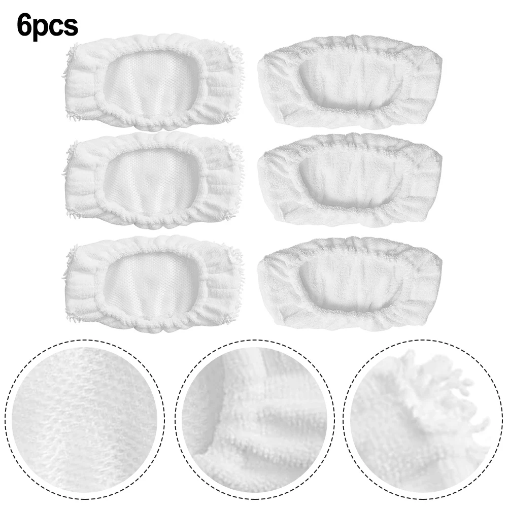 6 Pack Reusable Mop Pads Replacement Washable Mop Head For Steamer Mop Vacuum Cleaner Household Cleaning
6 Pack Reusable Mop Pads Replacement Washable Mop Head For Steamer Mop Vacuum Cleaner Household Cleaning