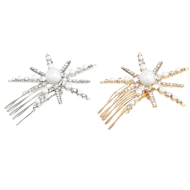 Rhinestones Hair Comb Hairpin Wedding Barrettes Bride Hair Comb Wedding Hair Clip Pearls Hair Comb Wedding Jewelry T8NB
Rhinestones Hair Comb Hairpin Wedding Barrettes Bride Hair Comb Wedding Hair Clip Pearls Hair Comb Wedding Jewelry T8NB