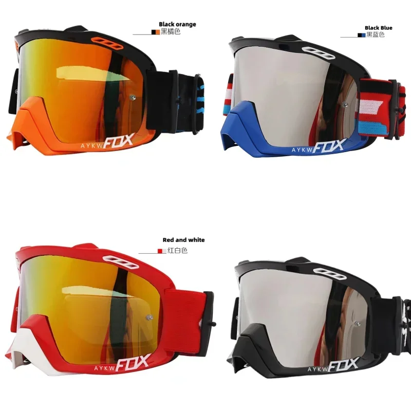 AykwFox Cycling Glasses Off Road Goggles Glasses Motorcycle Sunglasses Universal Mountain Bike Mask Wind Protection Ski Goggles
AykwFox Cycling Glasses Off Road Goggles Glasses Motorcycle Sunglasses Universal Mountain Bike Mask Wind Protection Ski Goggles