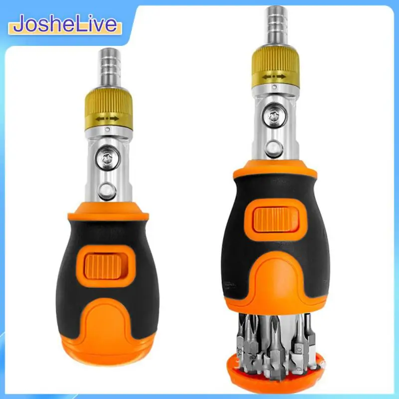 Multi-angle Screw Drivers Chrome Vanadium Alloy Steel 8 In 1 Mini Ratchet Corner Screwdriver Portable One Word With Magnetism
Multi-angle Screw Drivers Chrome Vanadium Alloy Steel 8 In 1 Mini Ratchet Corner Screwdriver Portable One Word With Magnetism