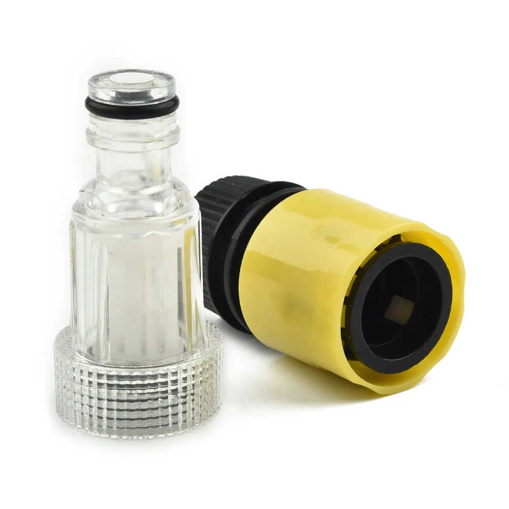Plastic Filter Hose-Tap Water Adaptor Fitting For Car Pressure Watering Flowers Plants Garden Water Connectors
Plastic Filter Hose-Tap Water Adaptor Fitting For Car Pressure Watering Flowers Plants Garden Water Connectors