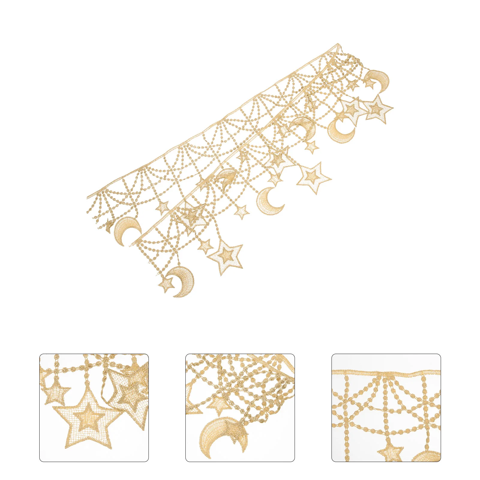 Lace Trim Ribbon Star Fabric Sewing Tassel Stars Bridalwedding Fringe Craft Crochet Embroidered Clothes Accessories Dress
Lace Trim Ribbon Star Fabric Sewing Tassel Stars Bridalwedding Fringe Craft Crochet Embroidered Clothes Accessories Dress
