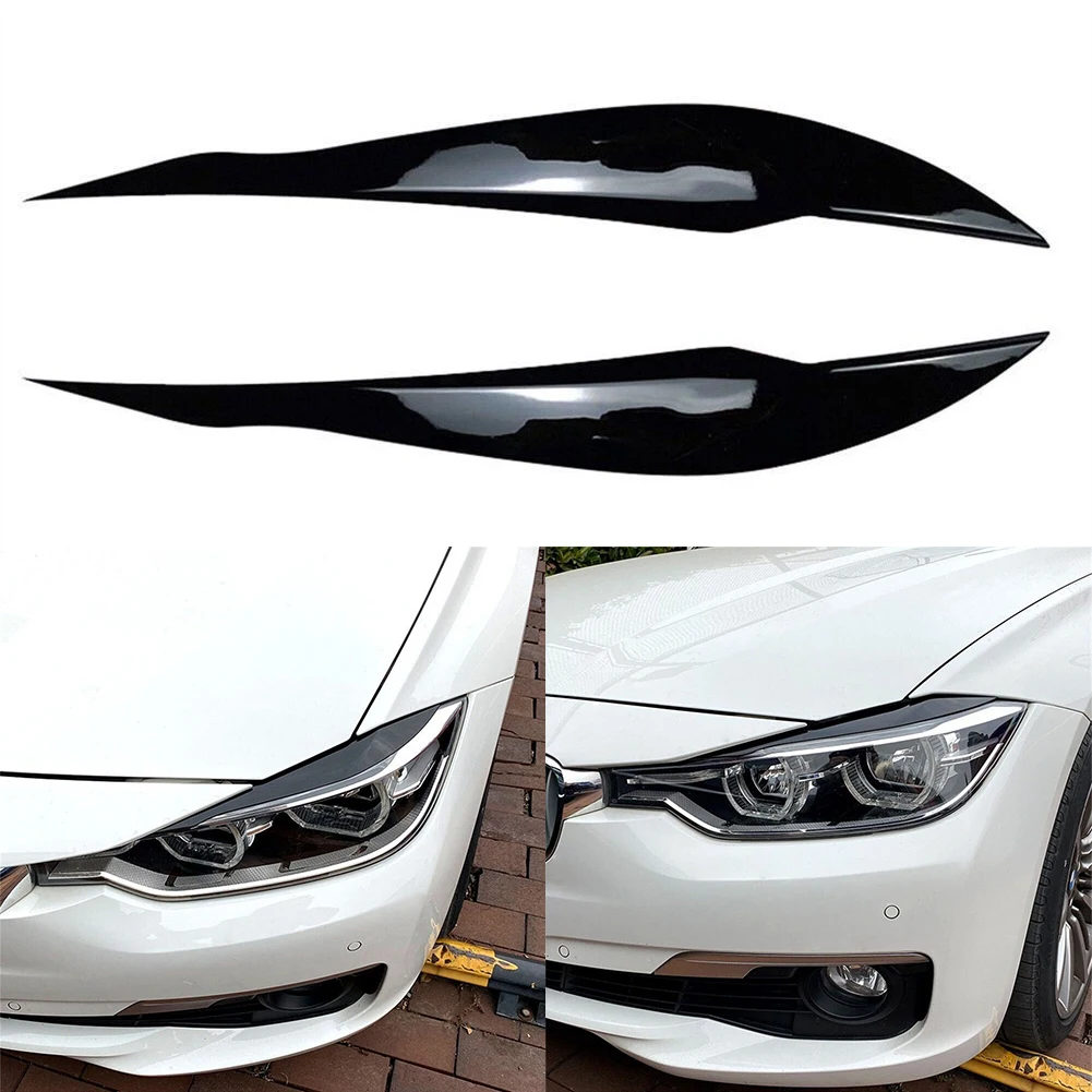 Блестящие черные брови от сглаза из АБС-пластика для BMW 3 серии F30 F35 2013-2018, аксессуары для автомобильных фар и век, 2 шт.
Блестящие черные брови от сглаза из АБС-пластика для BMW 3 серии F30 F35 2013-2018, аксессуары для автомобильных фар и век, 2 шт.