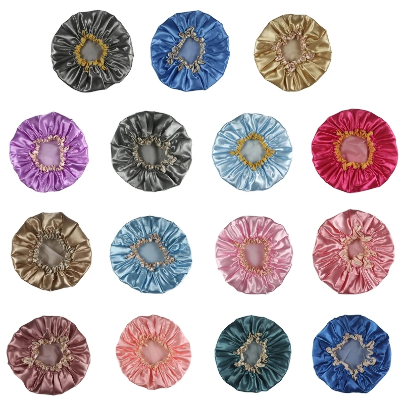 Thickened Adult Double Layer Bath Hat Waterproof Women Shower Cap Hair Cover Bathroom Accessories for Travel Spa Drop Shipping
Thickened Adult Double Layer Bath Hat Waterproof Women Shower Cap Hair Cover Bathroom Accessories for Travel Spa Drop Shipping