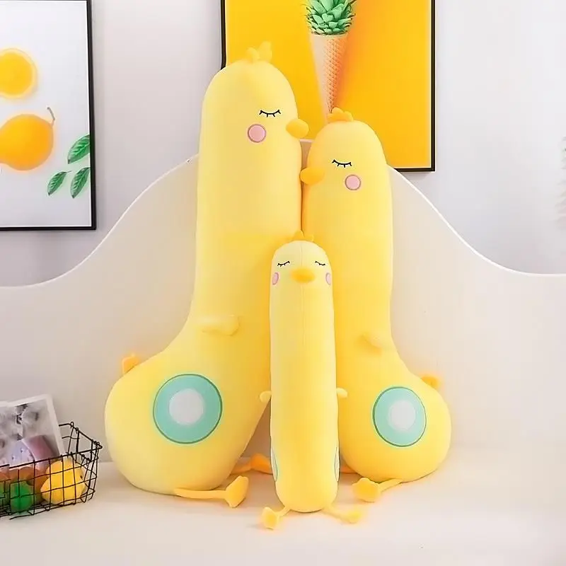 70-120cm Large Cute Animals Long Large Yellow Chicken Doll Pillow Plush Toy Dolls Sofa Ornament Cushion Toys Birthday Gift
70-120cm Large Cute Animals Long Large Yellow Chicken Doll Pillow Plush Toy Dolls Sofa Ornament Cushion Toys Birthday Gift