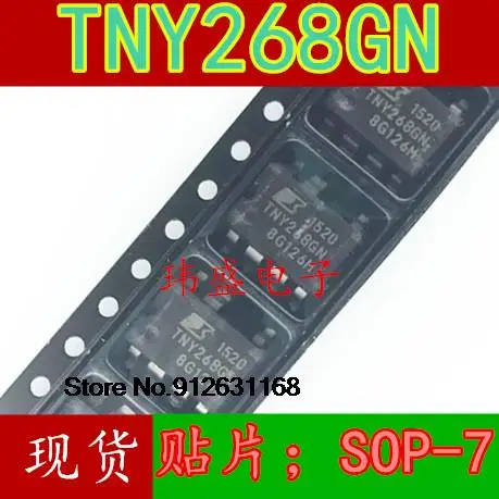 20PCS/LOT TNY268GN SOP7 TNY268G
20PCS/LOT TNY268GN SOP7 TNY268G