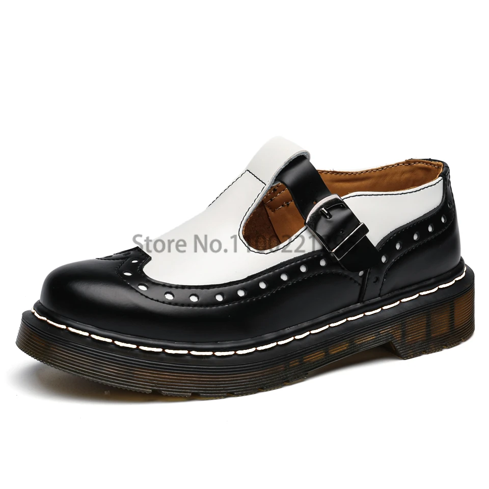 2022 New Brand Genuine Leather Student Shoes Girl Lolita Loafers Women Creepers Mary Jane Cosplay Jk Flats Pu Leather Goth Punk
2022 New Brand Genuine Leather Student Shoes Girl Lolita Loafers Women Creepers Mary Jane Cosplay Jk Flats Pu Leather Goth Punk