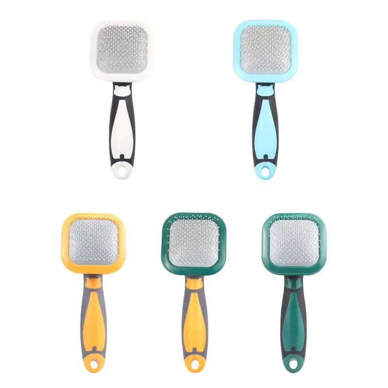 Pet Grooming Self Cleaning Slicker Brush for Small Medium Dogs Cats
Pet Grooming Self Cleaning Slicker Brush for Small Medium Dogs Cats