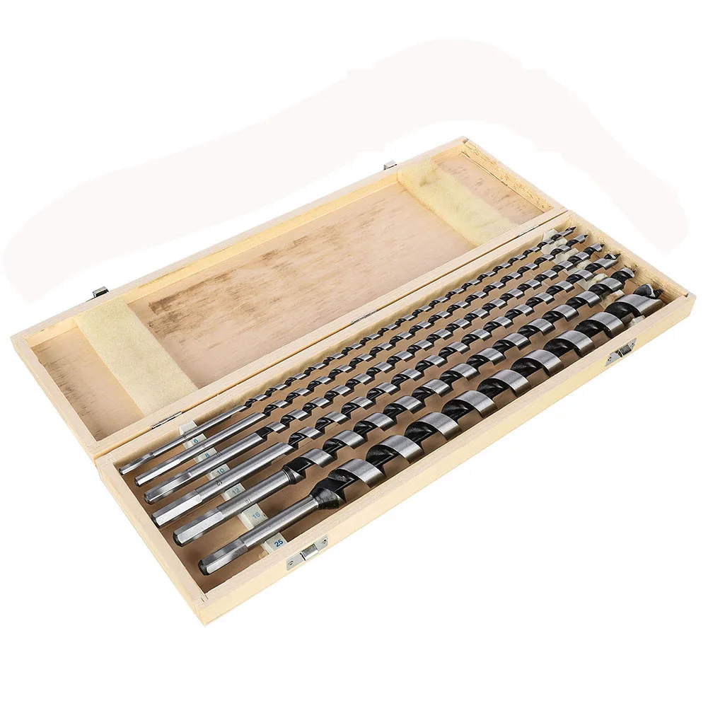 Extended Drill Drill Bits Set 6/8/10/12/16/25mm 6Pcs Create Deep For Hand Electric Drill High Carbon Steel Durable
Extended Drill Drill Bits Set 6/8/10/12/16/25mm 6Pcs Create Deep For Hand Electric Drill High Carbon Steel Durable