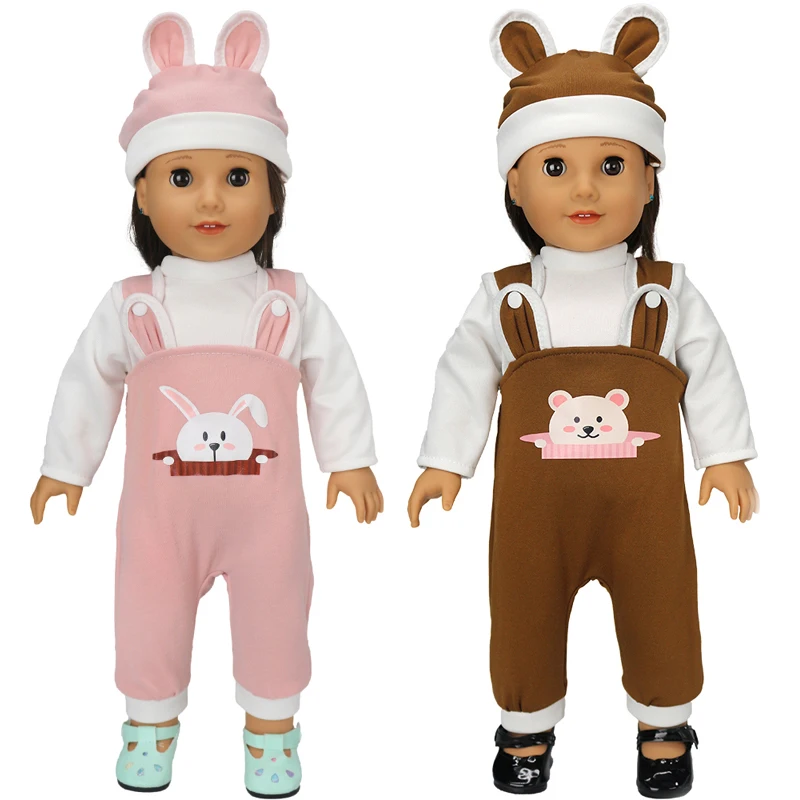 18Inch American Og Girls Doll Outfits Strap Pants 40 43 Cm Silicone Reborn Baby Doll Clothes Children Girl Toys Gifts
18Inch American Og Girls Doll Outfits Strap Pants 40 43 Cm Silicone Reborn Baby Doll Clothes Children Girl Toys Gifts