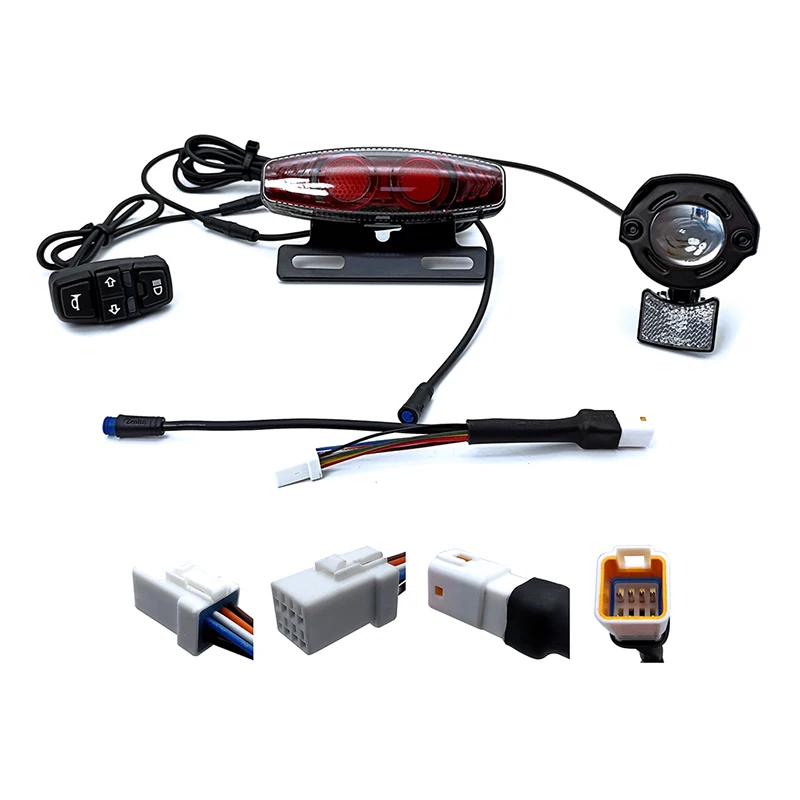 EIBKE Electric Bicycle Ebike Light Set Accessory Parts Universal 24V 36V 48V 60V BAFANG KUNTENG JULET
EIBKE Electric Bicycle Ebike Light Set Accessory Parts Universal 24V 36V 48V 60V BAFANG KUNTENG JULET