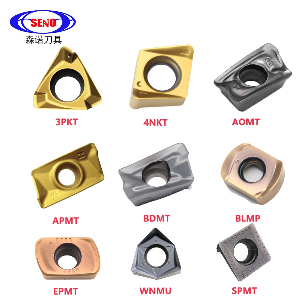 10PCS End Mill Carbide Inserts Turning Blade Plate Cutter CNC Lathe Tool 3PKT 4NKT AOMT BDMT BLMP EPMT WNMU SPMT Milling Cutter
10PCS End Mill Carbide Inserts Turning Blade Plate Cutter CNC Lathe Tool 3PKT 4NKT AOMT BDMT BLMP EPMT WNMU SPMT Milling Cutter
