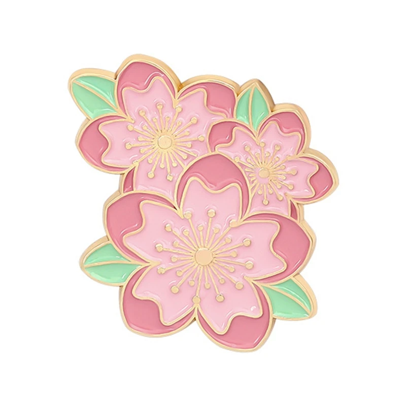 Cute Pins Alloy Enamel Brooch Cherry Flower Backpack Pins Badge Pin for Bookbag Clothes Jackets Hat Decoration
Cute Pins Alloy Enamel Brooch Cherry Flower Backpack Pins Badge Pin for Bookbag Clothes Jackets Hat Decoration