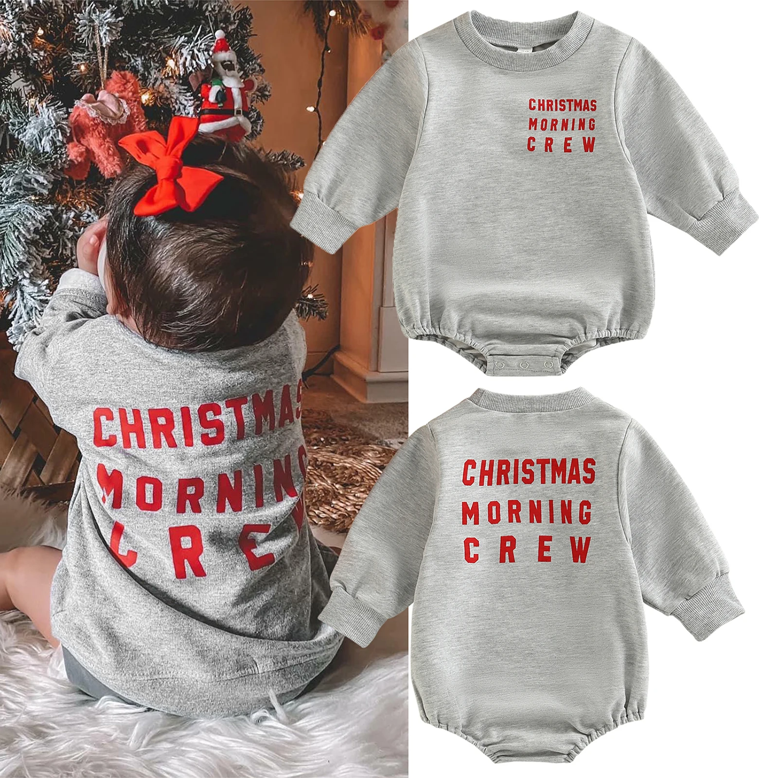 2022-09-01 Lioraitiin 0-24M Baby Girls Boys Christmas Bodysuit Letter Print Long Sleeve Jumpsuits Spring Autumn Jumpsuit
2022-09-01 Lioraitiin 0-24M Baby Girls Boys Christmas Bodysuit Letter Print Long Sleeve Jumpsuits Spring Autumn Jumpsuit