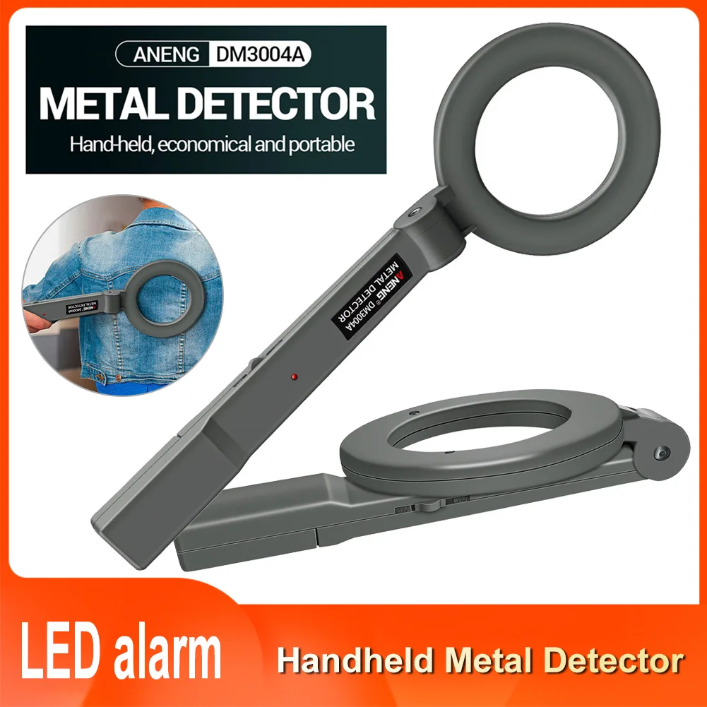 Handheld Metal Detector Sound And Light Alarm Security Checker High Sensitivity Portable Pinpointer Scanner Metal Detect Tool
Handheld Metal Detector Sound And Light Alarm Security Checker High Sensitivity Portable Pinpointer Scanner Metal Detect Tool