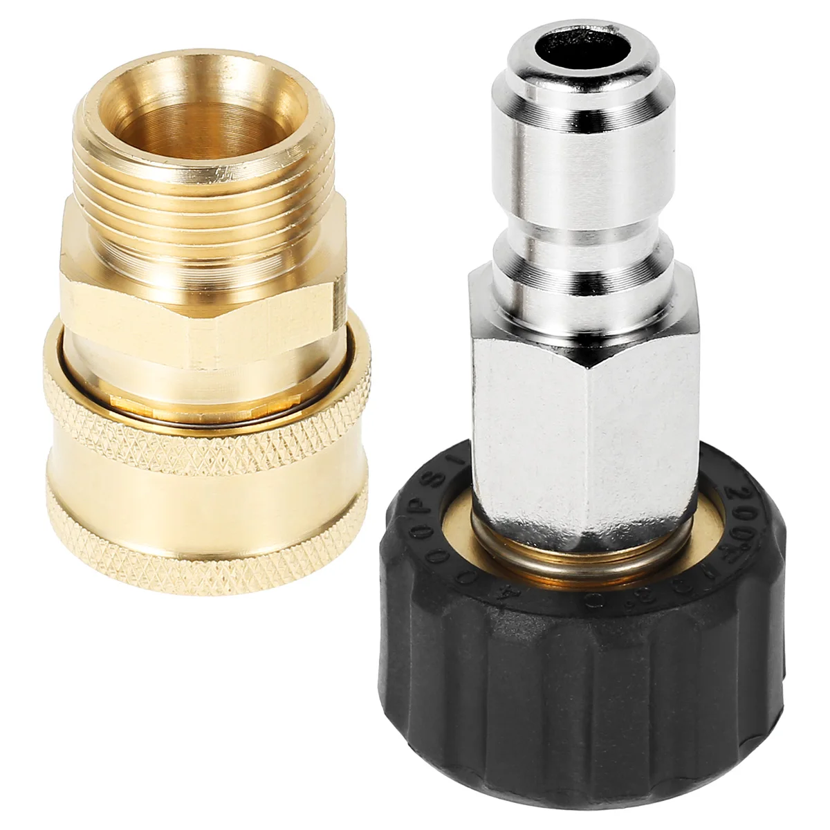 Pressure Washer Adapter M22 14mm To 3/8 5000PSI Pressure Washer Connect Fitting Swivel Power Washer Quick Coupler Accessories
Pressure Washer Adapter M22 14mm To 3/8 5000PSI Pressure Washer Connect Fitting Swivel Power Washer Quick Coupler Accessories