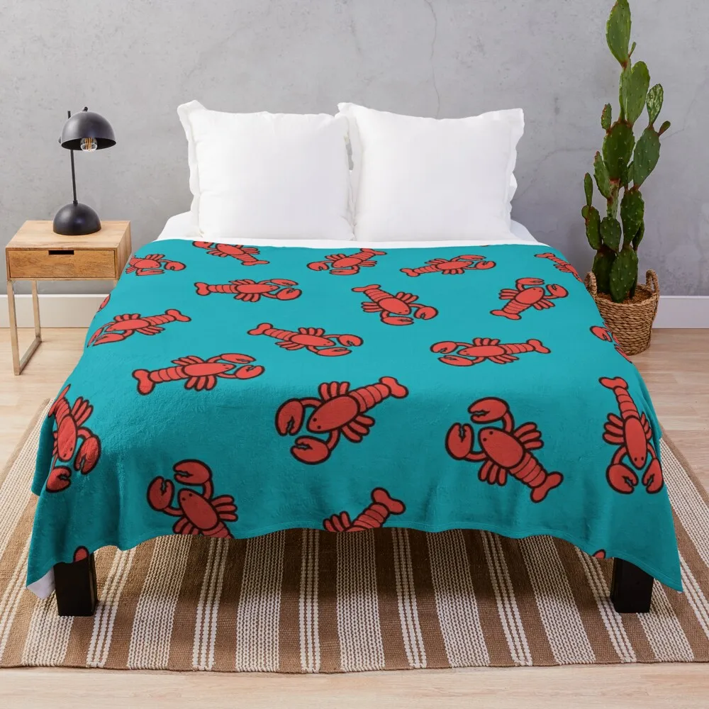 Lobsters Pattern on Turquoise Blue Throw Blanket Blanket With Well Thick King Wool Throw Blanket Fur Crochet Crochet
Lobsters Pattern on Turquoise Blue Throw Blanket Blanket With Well Thick King Wool Throw Blanket Fur Crochet Crochet