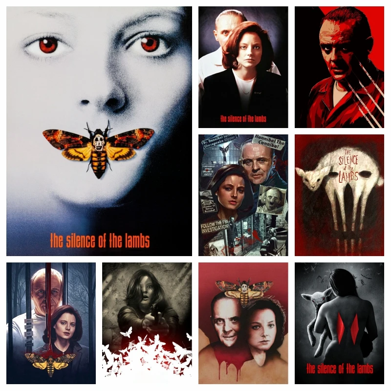 The Silence Of The Lambs Horror Movie Diamond Painting Hannibal Picture Embroidery Cross Stitch Handwork Wall Art Room Decor
The Silence Of The Lambs Horror Movie Diamond Painting Hannibal Picture Embroidery Cross Stitch Handwork Wall Art Room Decor