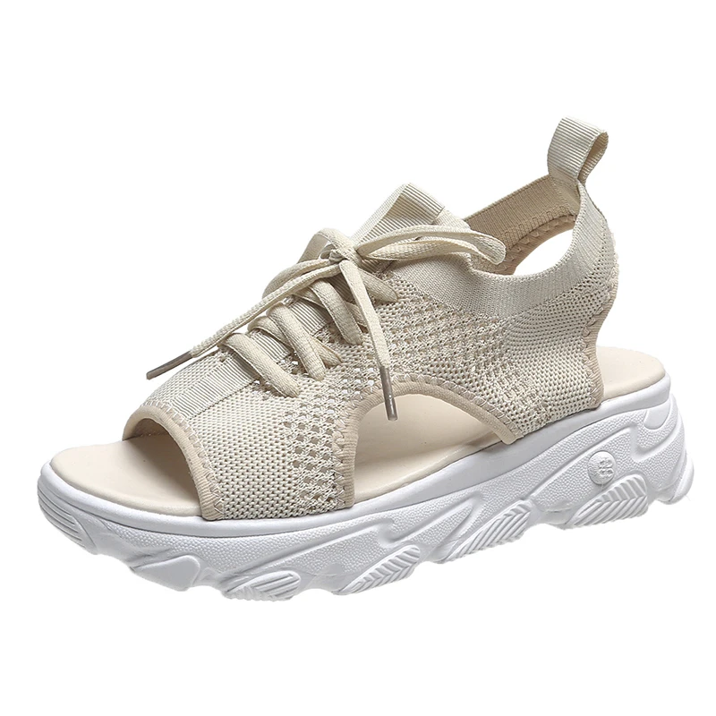 Sports Sandals Women's 2022 New Net Cloth Breathable Fish Mouth Shoes Fashion Soft Sole Outdoor Sports Shoes Open Toe Sandals
Sports Sandals Women's 2022 New Net Cloth Breathable Fish Mouth Shoes Fashion Soft Sole Outdoor Sports Shoes Open Toe Sandals