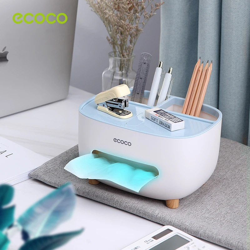 Ecoco Tissue Box with Remote Control Storage, Napkin Holder Multifunctional Sundries Storage for Bathroom, Bedroom and Office
Ecoco Tissue Box with Remote Control Storage, Napkin Holder Multifunctional Sundries Storage for Bathroom, Bedroom and Office