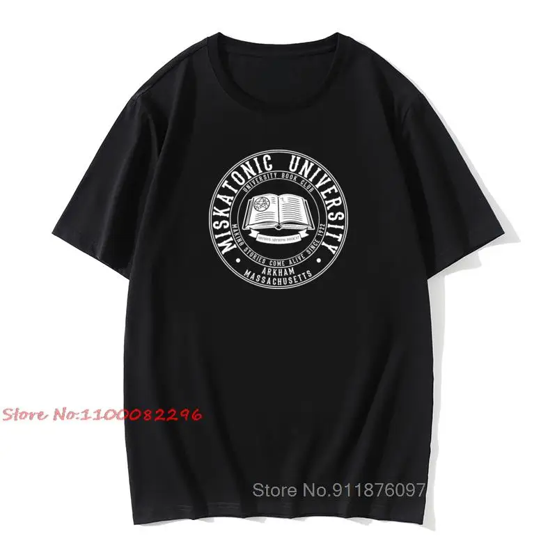 Men Call Of Cthulhu Miskatonic University Book Club T-Shirt Lovecraft Novelty Vintage Fitness Premium Cotton Tees T Shirt
Men Call Of Cthulhu Miskatonic University Book Club T-Shirt Lovecraft Novelty Vintage Fitness Premium Cotton Tees T Shirt