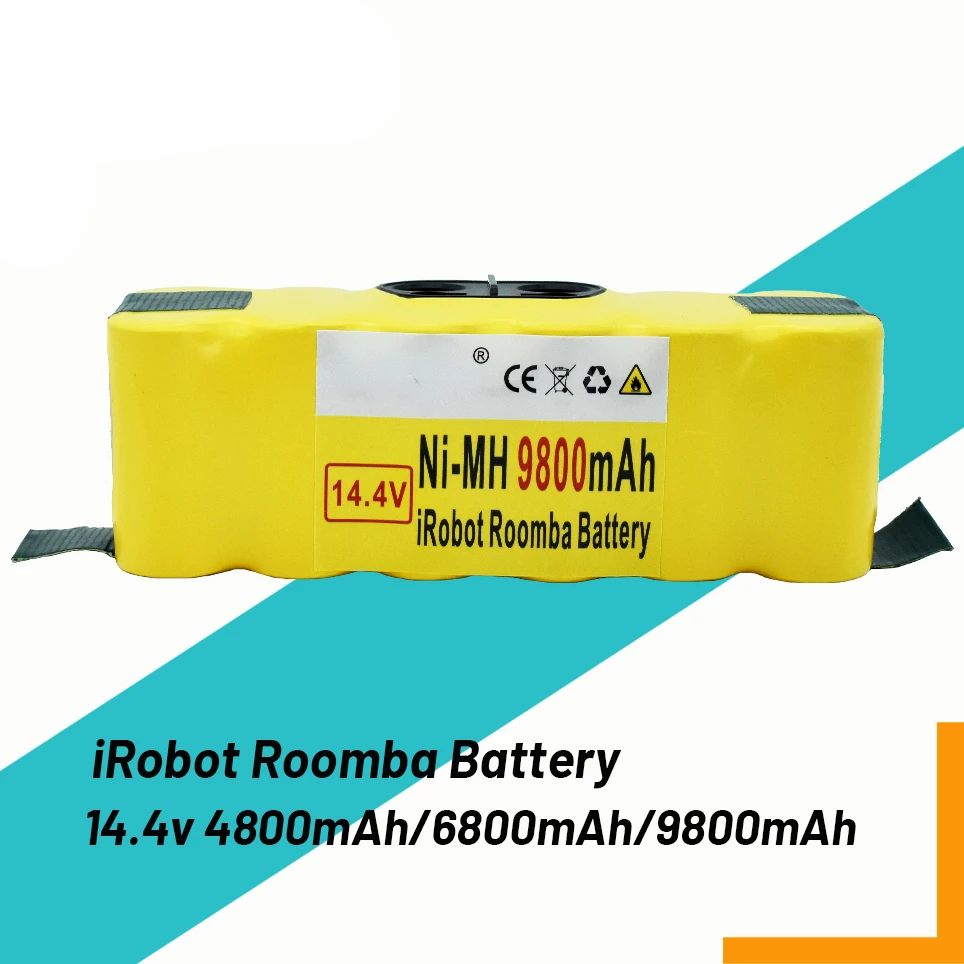 4800/6800/9800mAh Battery for Irobot Roomba 500 600 700 800 900 Series vacuum cleaner Irobot Roomba 600 620 650 700 770 780 800
4800/6800/9800mAh Battery for Irobot Roomba 500 600 700 800 900 Series vacuum cleaner Irobot Roomba 600 620 650 700 770 780 800