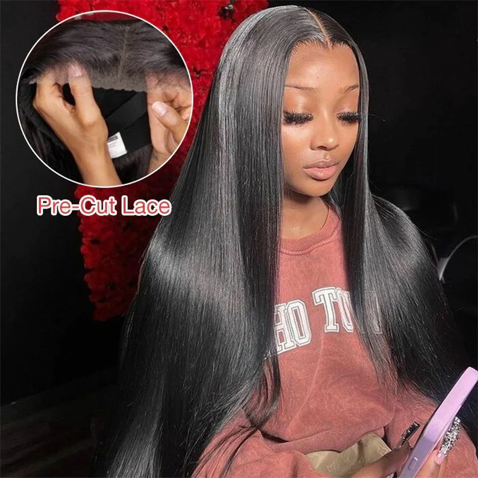 Straight Wear and Go Glueless Wigs Pre Plucked 4x4 Upgraded No Glue Ready to Wear Lace Closure Human Hair Wigs for Black Women
Straight Wear and Go Glueless Wigs Pre Plucked 4x4 Upgraded No Glue Ready to Wear Lace Closure Human Hair Wigs for Black Women
