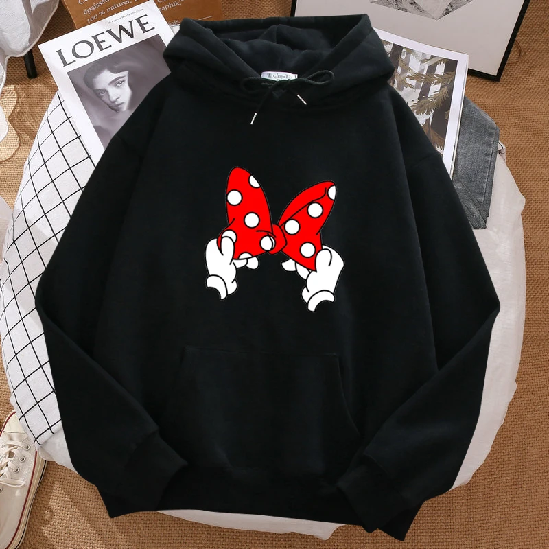 Disney Women's Sweatshirt Women's Mickey Minnie Ulzzang Cute Streetwear Print Pullover Harajuku Top
Disney Women's Sweatshirt Women's Mickey Minnie Ulzzang Cute Streetwear Print Pullover Harajuku Top