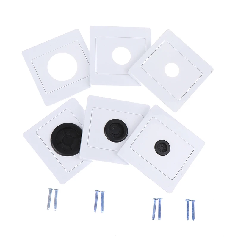 Cable Socket With Rubber Pad Wall Blank Panel With Outlet Hole Decorative Cover Cable Organizer Storage
Cable Socket With Rubber Pad Wall Blank Panel With Outlet Hole Decorative Cover Cable Organizer Storage