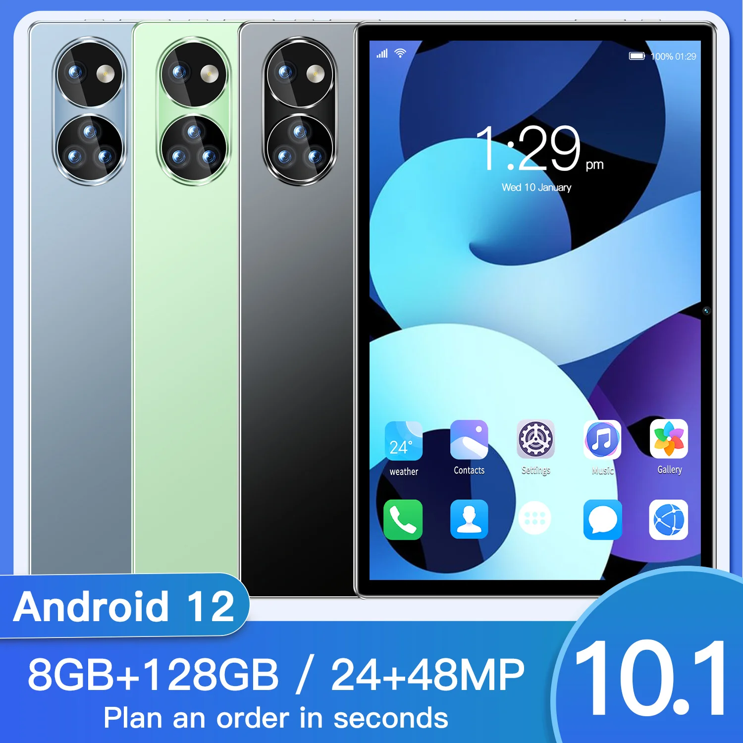 2023 Global Version 8 Core 10.1 inch Tablet pc 4GB RAM 64GB ROM 1280*800 IPS Dual Sim 4G Tablets Android 9.0 Tablets 10.1 
2023 Global Version 8 Core 10.1 inch Tablet pc 4GB RAM 64GB ROM 1280*800 IPS Dual Sim 4G Tablets Android 9.0 Tablets 10.1