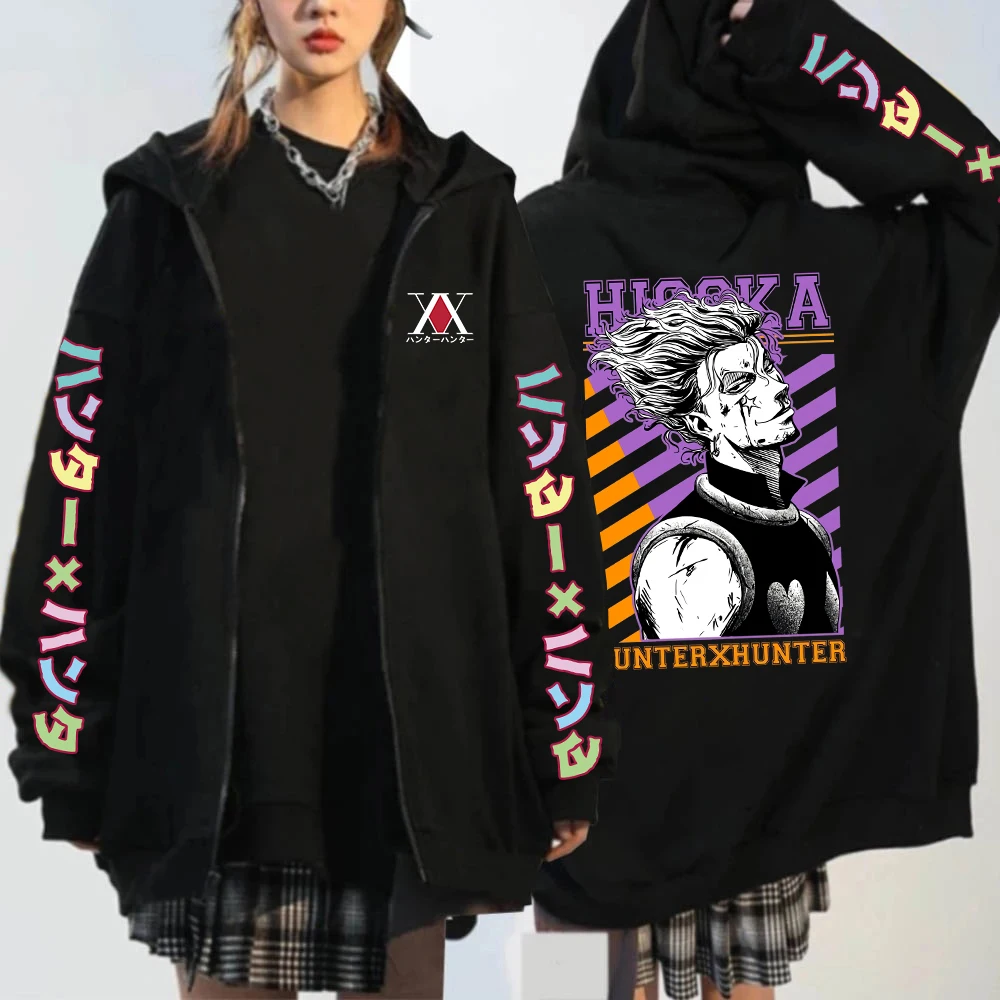 Японские толстовки на молнии с аниме, зимняя мужская и женская Флисовая теплая куртка на молнии с длинным рукавом и принтом 
Японские толстовки на молнии с аниме, зимняя мужская и женская Флисовая теплая куртка на молнии с длинным рукавом и принтом