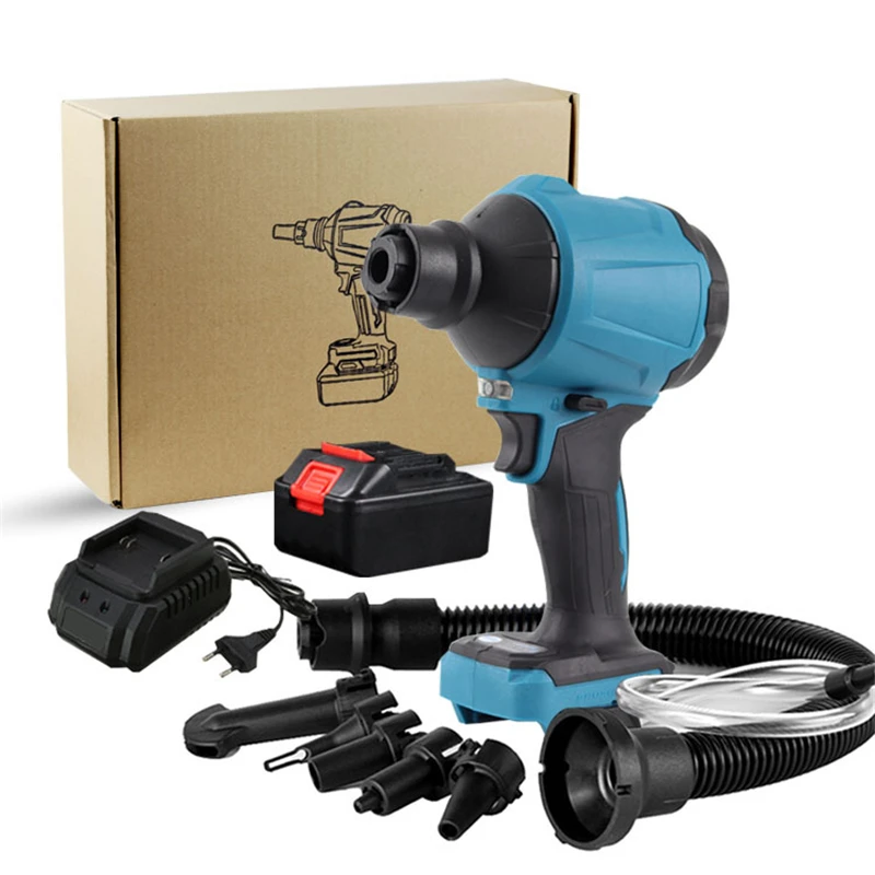 1500W 80000RPM Brushless Dust Blower Inflator Vacuum Function Multifunction Cordless Blower For Makita 18V Battery
1500W 80000RPM Brushless Dust Blower Inflator Vacuum Function Multifunction Cordless Blower For Makita 18V Battery