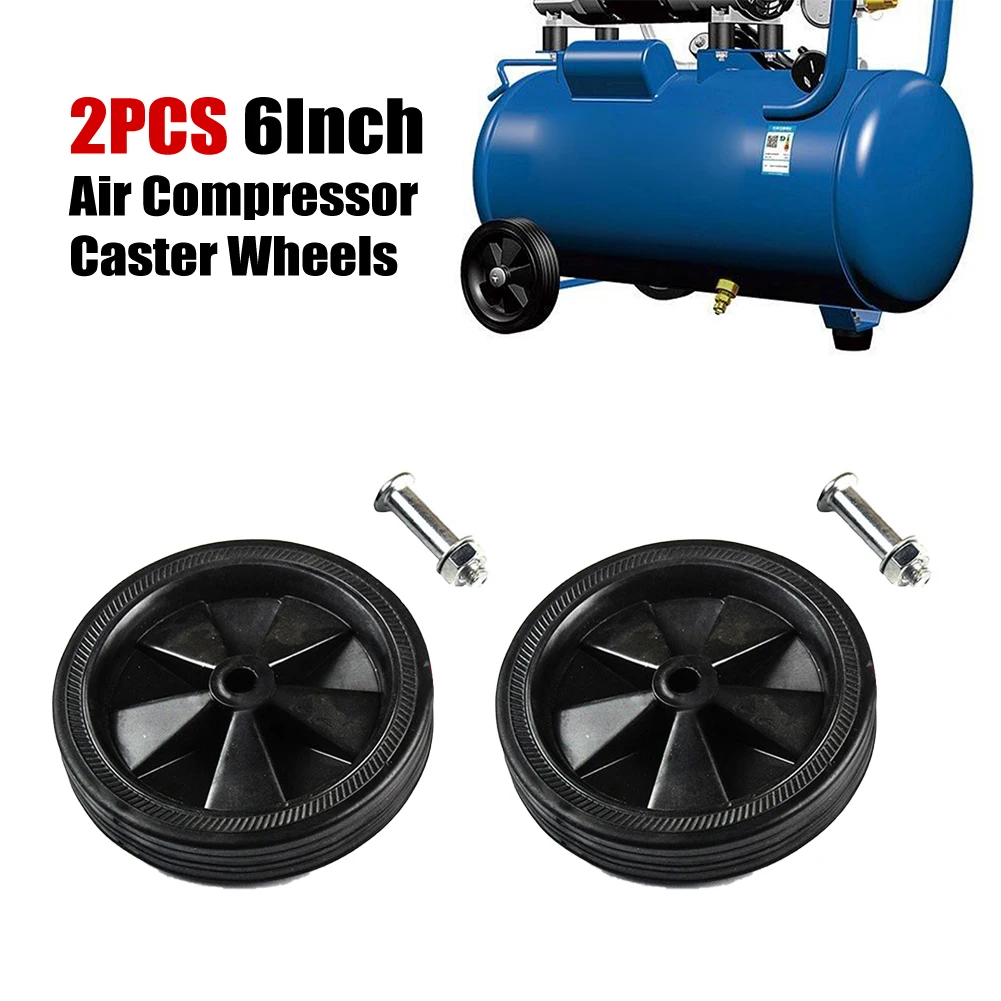 2pcs Air Compressor Caster Wheels 5/6inch For Air Pumps Oil-free Machines Shock Absorption Non-Slip Silent Pneumatic Parts
2pcs Air Compressor Caster Wheels 5/6inch For Air Pumps Oil-free Machines Shock Absorption Non-Slip Silent Pneumatic Parts