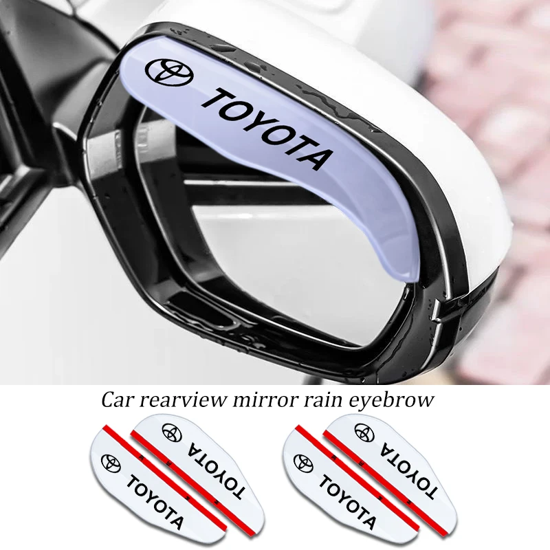 2PC Car Rearview Mirror Eyebrow Rain Visor Sun Shade Rainproof Cover For Toyota Corolla Yaris Rav4 Avensis Auris Camry C-hr Priu
2PC Car Rearview Mirror Eyebrow Rain Visor Sun Shade Rainproof Cover For Toyota Corolla Yaris Rav4 Avensis Auris Camry C-hr Priu
