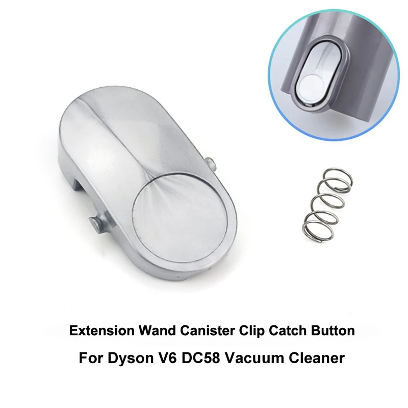 Кнопка переключения OEM для пылесоса Dyson V6 DC62, удлинитель для головки двигателя, зажим для канистры, кнопка блокировки с пружиной
Кнопка переключения OEM для пылесоса Dyson V6 DC62, удлинитель для головки двигателя, зажим для канистры, кнопка блокировки с пружиной