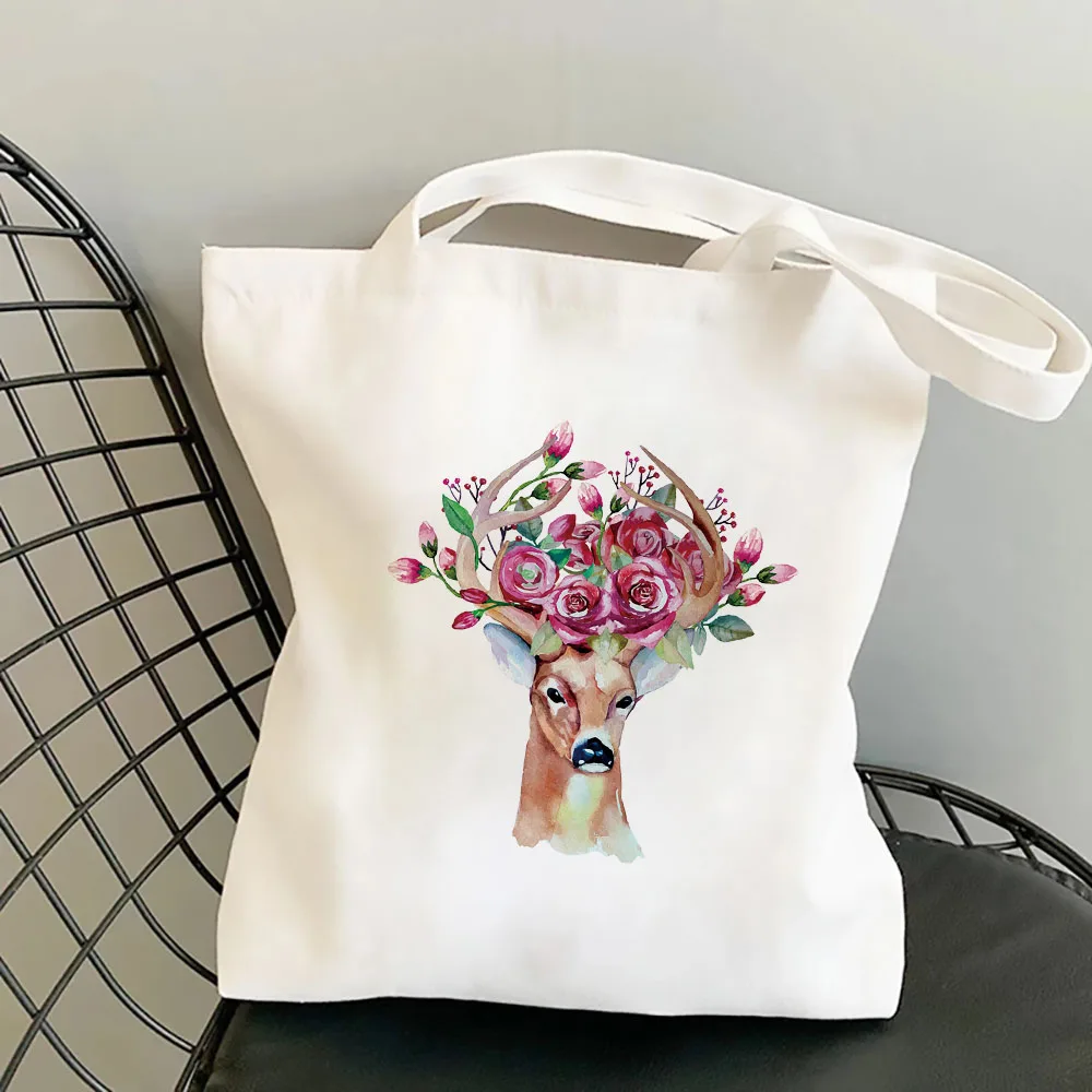 Female Canvas Handbag Shopper Womens White Tote Bag Fashion Cartoon Pattern Printing Shoulder Bag Female Cute Shopping Bags
Female Canvas Handbag Shopper Womens White Tote Bag Fashion Cartoon Pattern Printing Shoulder Bag Female Cute Shopping Bags
