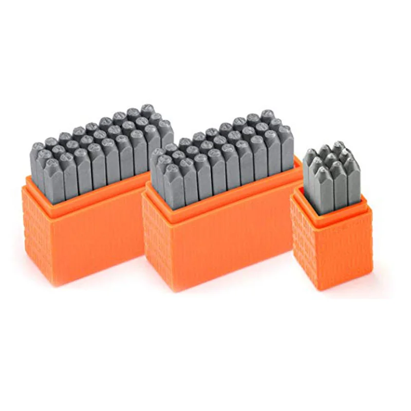 Basic Bridgette Letter & Number Metal Stamp Kit - (63 Piece Punch Set) Complete Set Of 3 - Uppercase/Lowercase/Number - 3MM
Basic Bridgette Letter & Number Metal Stamp Kit - (63 Piece Punch Set) Complete Set Of 3 - Uppercase/Lowercase/Number - 3MM