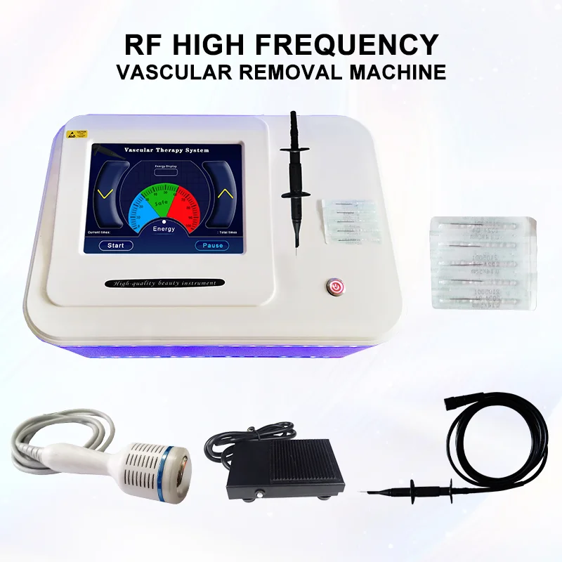 RF High Frequency Spider Vein Remover Vascular Removal Beauty Device
RF High Frequency Spider Vein Remover Vascular Removal Beauty Device