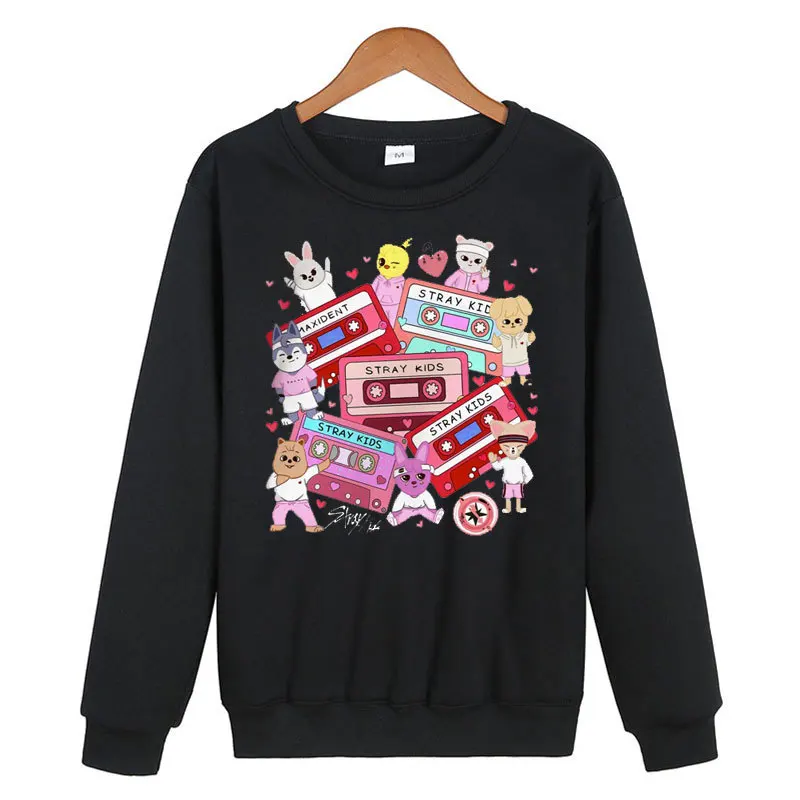 Korean Kpop Stray Kids Oversized Hoodies Women Men Streatwear Sweatshirt Pullover Hoodie Casual Clothing Long Sleeve Clothes
Korean Kpop Stray Kids Oversized Hoodies Women Men Streatwear Sweatshirt Pullover Hoodie Casual Clothing Long Sleeve Clothes