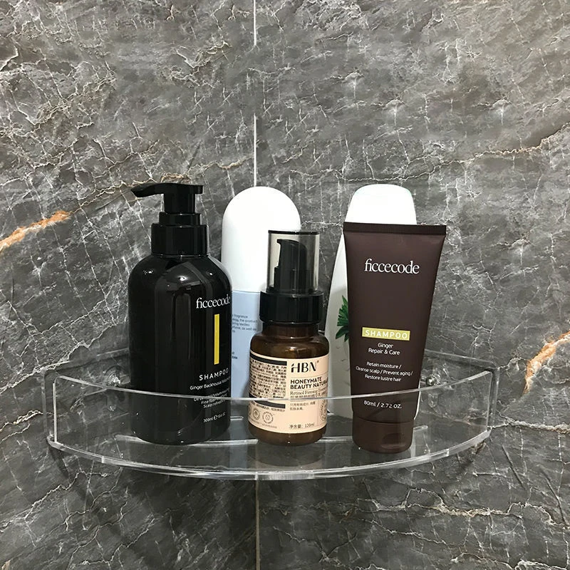 Acrylic Corner Bathroom Shelf , Bathroom Clear Floating Shower Corner Shelf No Drilling Soap and Shampoo Holder Organizer Rack
Acrylic Corner Bathroom Shelf , Bathroom Clear Floating Shower Corner Shelf No Drilling Soap and Shampoo Holder Organizer Rack