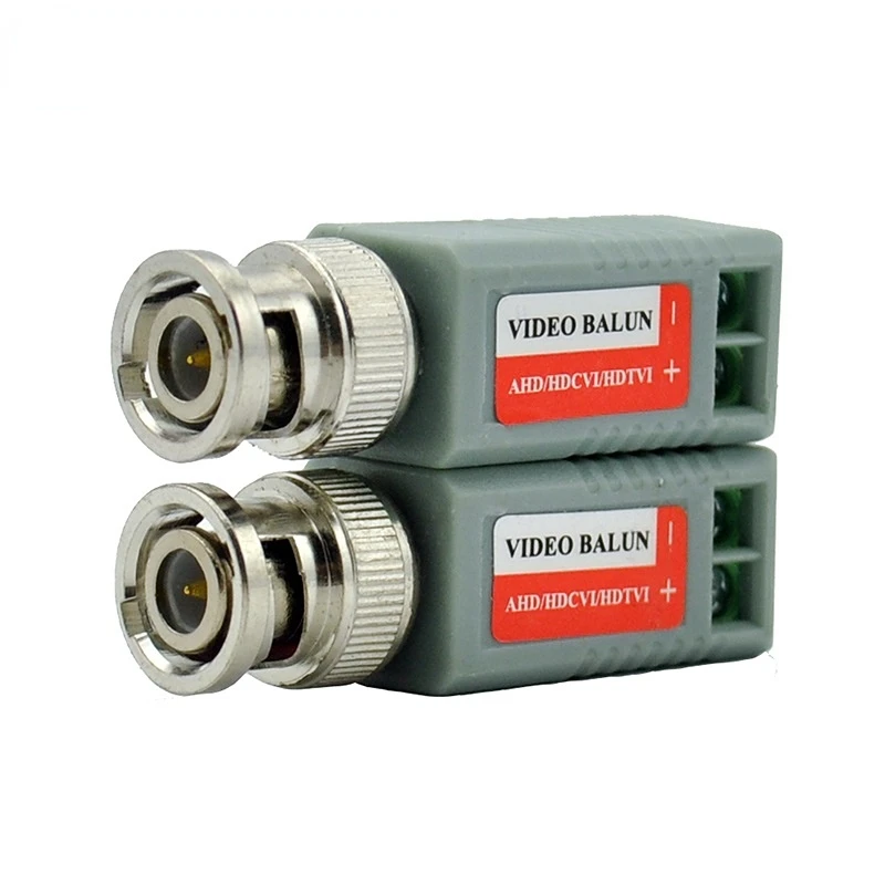 ESCAM 10pcs(5Pairs) AHD/TVI/CVI CCTV Twisted BNC Passive Video Balun Transceiver COAX CAT5 Camera UTP Cable Coaxial Camera DVR
ESCAM 10pcs(5Pairs) AHD/TVI/CVI CCTV Twisted BNC Passive Video Balun Transceiver COAX CAT5 Camera UTP Cable Coaxial Camera DVR