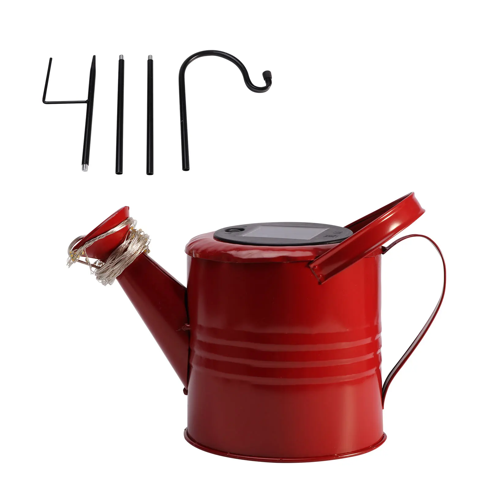 Yard Solar Powered Easy Install Watering Can Light Patio Outdoor Garden Wrought Iron Lawn With Stake Balcony Landscape Party
Yard Solar Powered Easy Install Watering Can Light Patio Outdoor Garden Wrought Iron Lawn With Stake Balcony Landscape Party