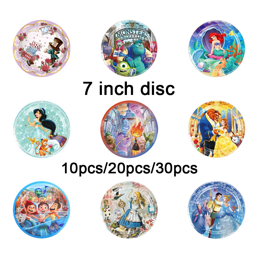 Disney Princess Toy Story Monsters University Lilo & Stitch Halloween Minnie Birthday 7inch Disc Party Decoration Supplies Gift 
Disney Princess Toy Story Monsters University Lilo & Stitch Halloween Minnie Birthday 7inch Disc Party Decoration Supplies Gift