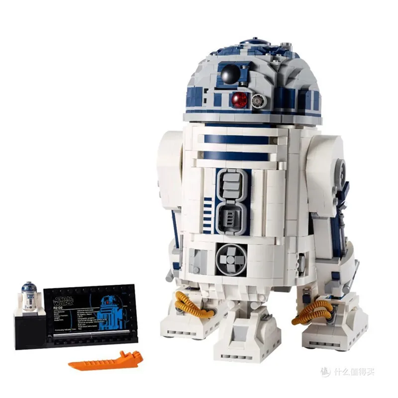 FIT 75308 2314PCS Stars Space Wars R2d2 Robot Bb8 Building Block Bricks Boy Birthday Gift Toy Set Kid Model R2-d2 Figures
FIT 75308 2314PCS Stars Space Wars R2d2 Robot Bb8 Building Block Bricks Boy Birthday Gift Toy Set Kid Model R2-d2 Figures