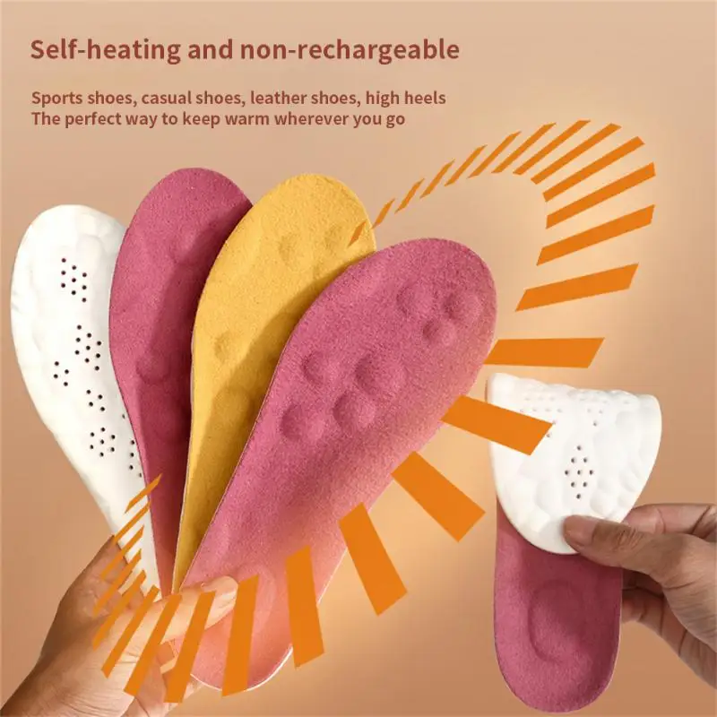 Self Heated Thermal Insoles for Feet Warm Memory Foam Arch Support Insoles for Women Winter Sports Shoes Self-heating Shoe Pads 
Self Heated Thermal Insoles for Feet Warm Memory Foam Arch Support Insoles for Women Winter Sports Shoes Self-heating Shoe Pads
