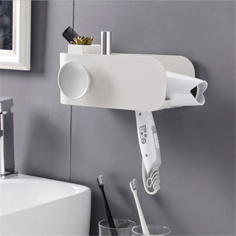 Wall-mounted Hair Dryer Holder Nail Free Blower Organizers Hairdryer Bracket Rack Bathroom Shelf Bathroom Accessories Organizer
Wall-mounted Hair Dryer Holder Nail Free Blower Organizers Hairdryer Bracket Rack Bathroom Shelf Bathroom Accessories Organizer