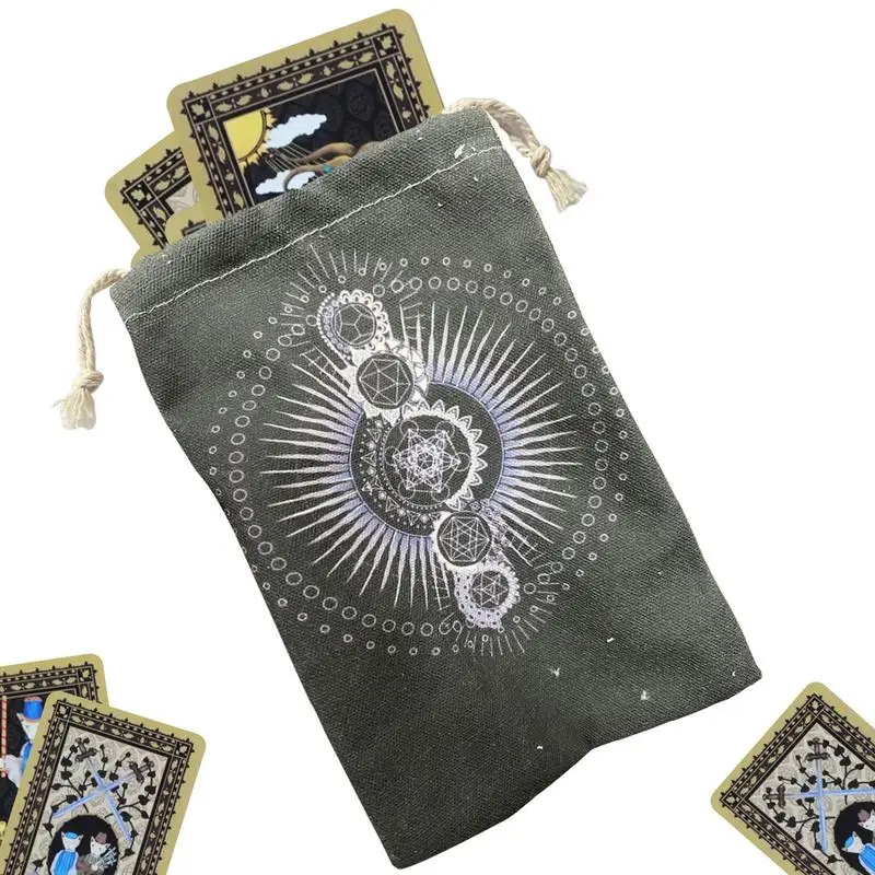 Tarot Card Dice Bag Pretty Tarot Card Bag With Drawstring Bag For Tarot With Drawstring Jewelry Storage Embroidery Bag For Women
Tarot Card Dice Bag Pretty Tarot Card Bag With Drawstring Bag For Tarot With Drawstring Jewelry Storage Embroidery Bag For Women